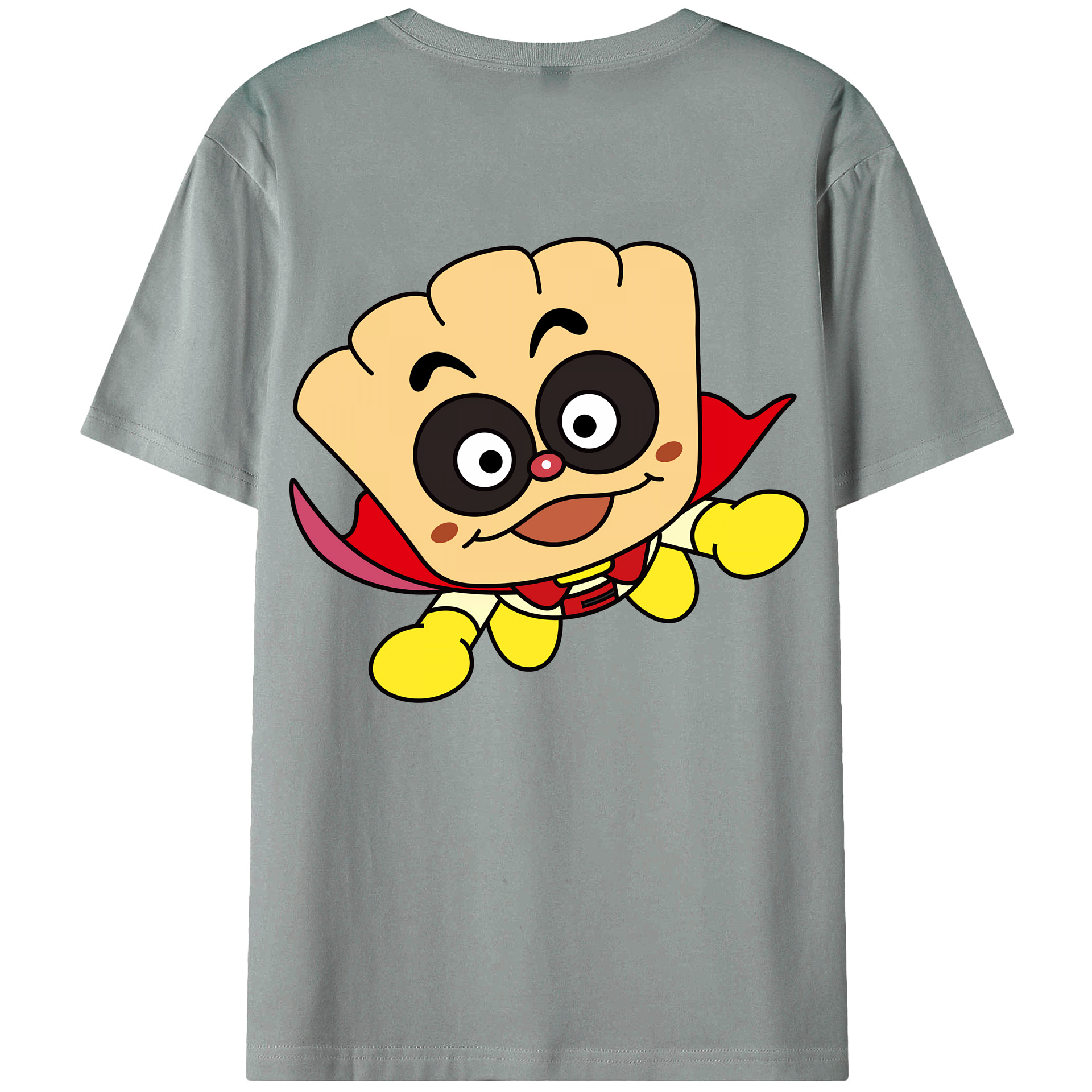 （画像用） アンパンマン Anpanman 綿100％ メンズ半袖Tシャツ（バックプリント） 通気性